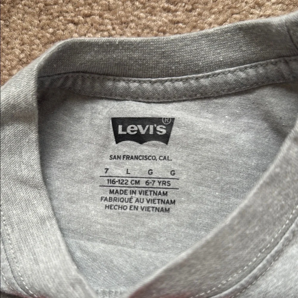 Levi's Kids Gray T-Shirt - Picture 3 of 4